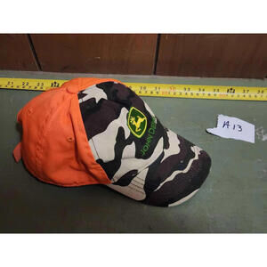 John Deere Trucker Hat | Size Small - Orange Camo - Hunting Cap